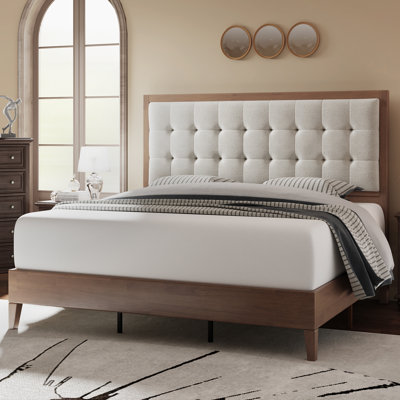 Risley upholstered ottoman bed discount
